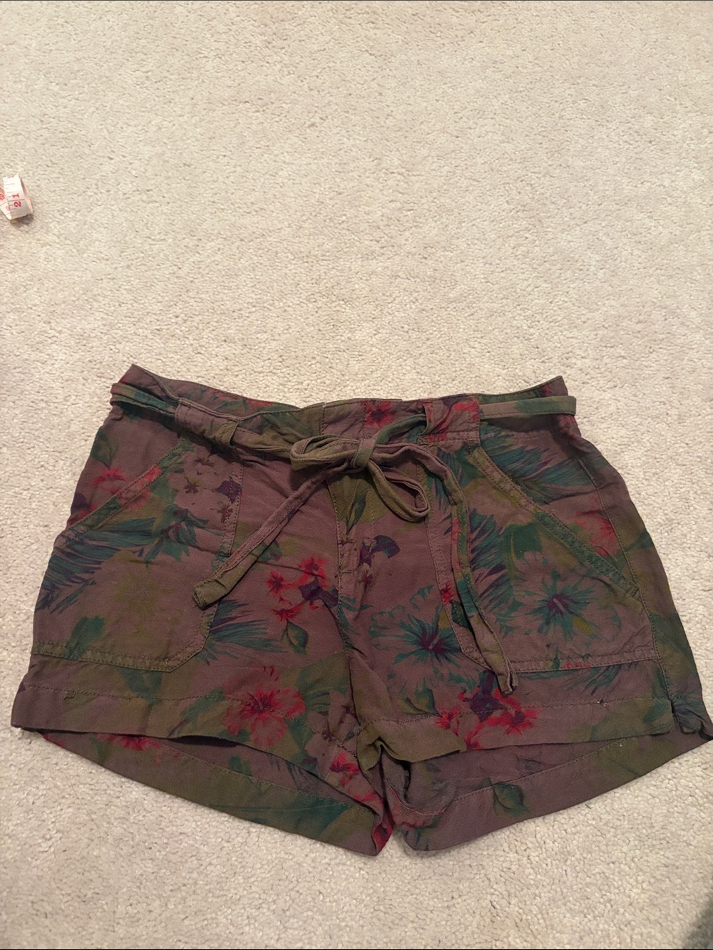 Sanctuary Floral Print linen Shorts 25